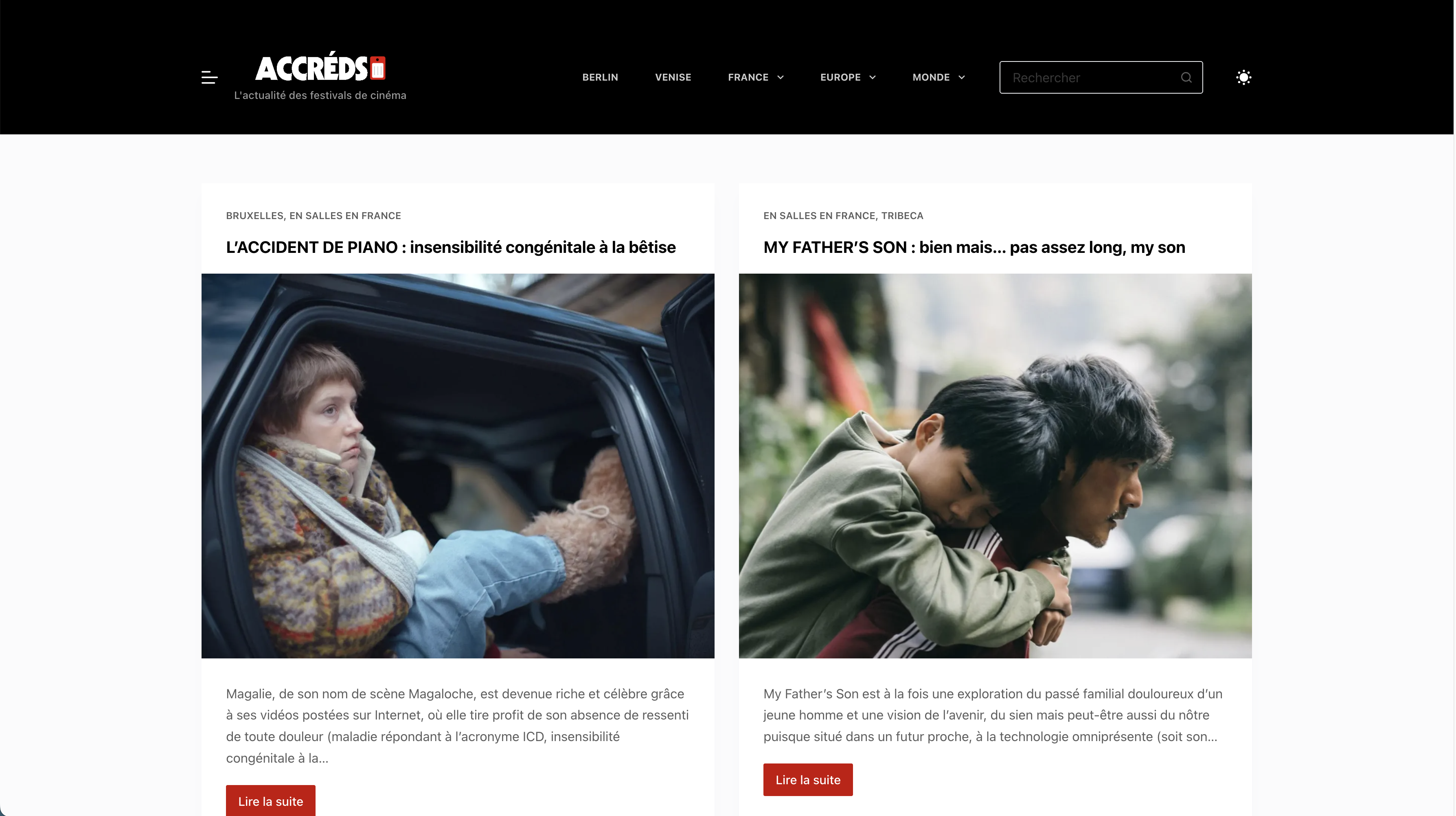 Accréds.fr preview