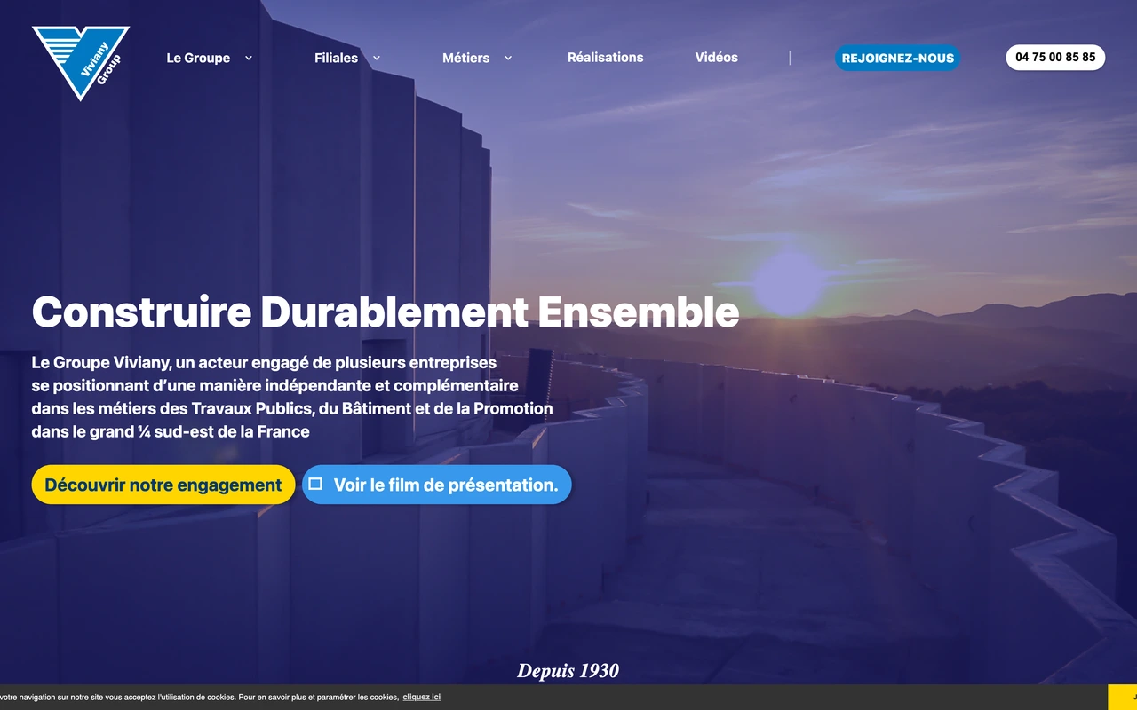 Refonte complète du site sur Webflow