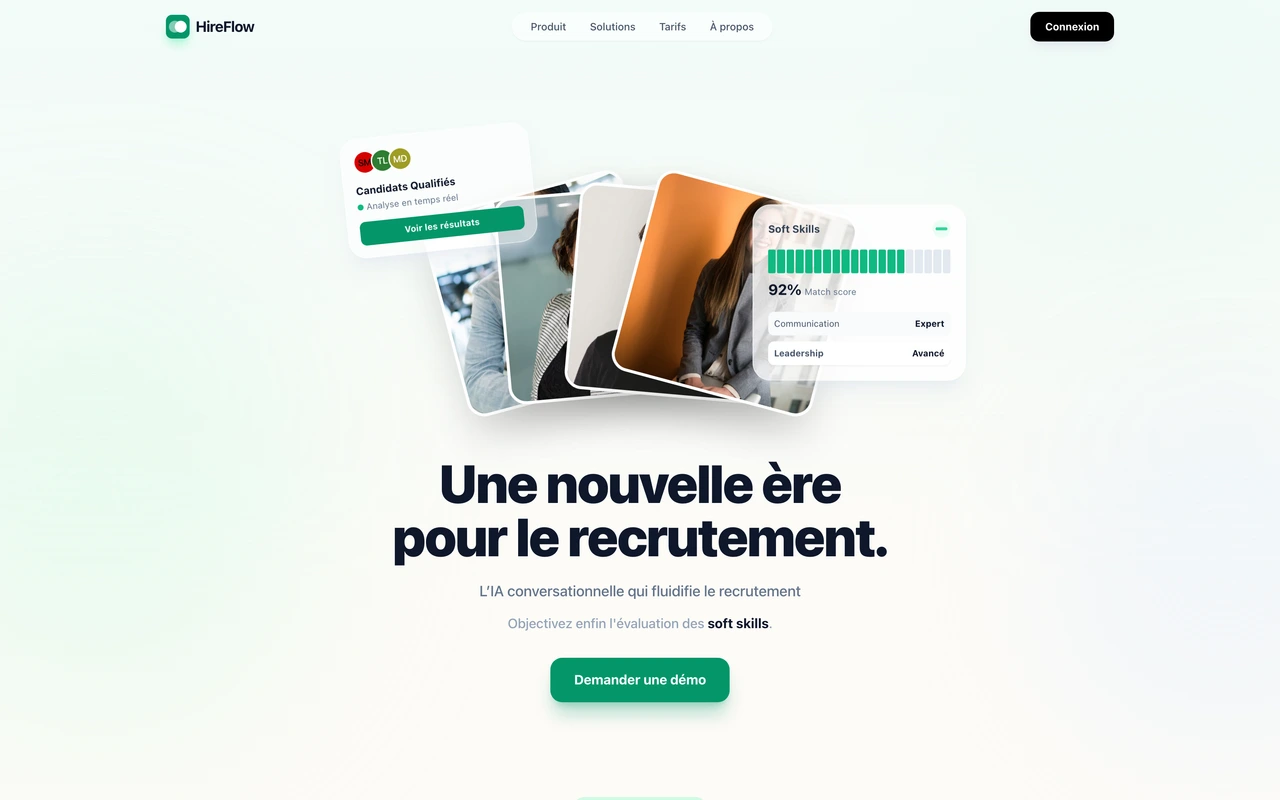 HireFlow – Assistant Vocal IA pour le Recrutement